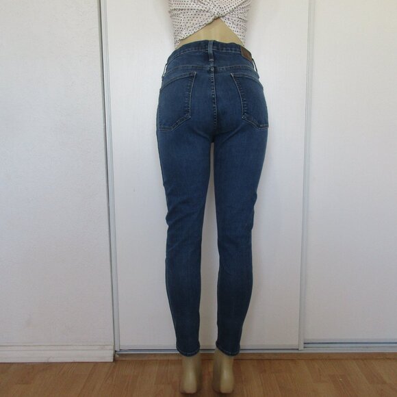 MADEWELL Jeans 10" High Rise Skinny Denim Size 31 - Picture 5 of 13